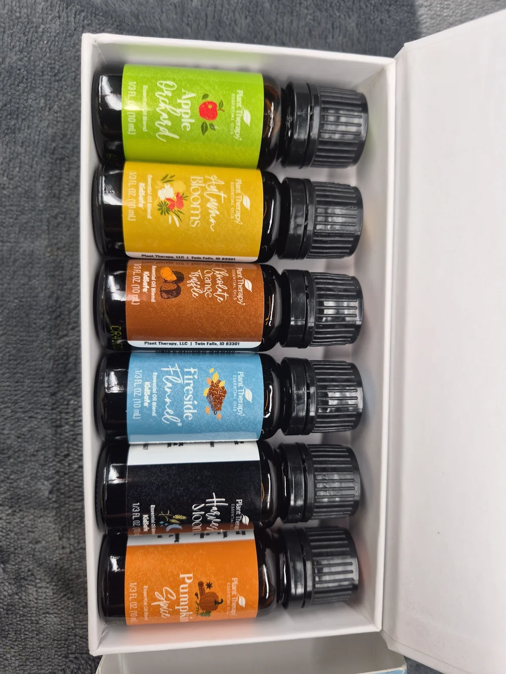 Plant Therapy Lovin Fall Top 6 Essential Oil Set Apple Orchard  Autum Blooms
